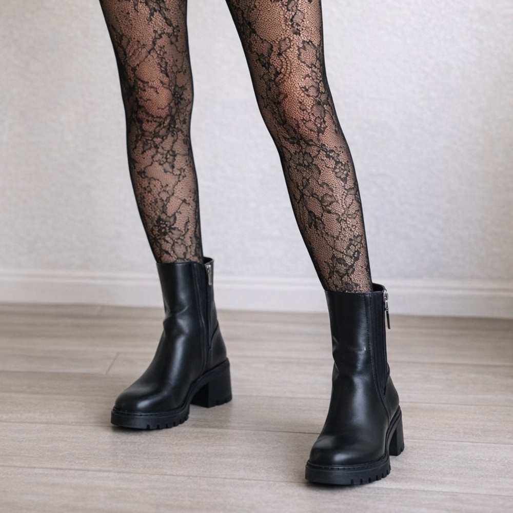 Forever 21 Black Ankle Boots